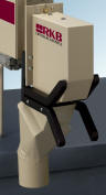 Multicolor Web Material Spray Marking and Indication System